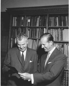 John Diefenbaker with Prince Philip