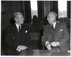 John Diefenbaker and Harold Macmillan