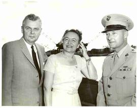 John and Olive Diefenbaker at Pearl Harbour
