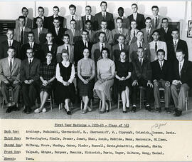 First Year Medicine - 1959-60 - Class of 1963