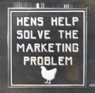 Agriculture - Poultry - Sign