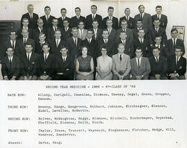 Second Year Medicine - 1966-67 - Class of '69