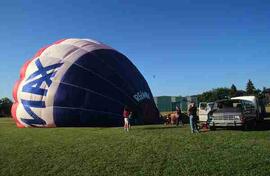 Hot air balloon photography
