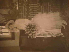 Wedding photo of Edna Diefenbaker