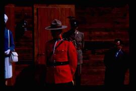 Mountie at Diefenbaker Homestead