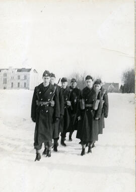 Canadian Officers' Training Corps - Cadets - Marching