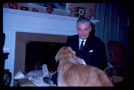 John Diefenbaker and Happy