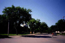 Campus scenic: observatory in the background