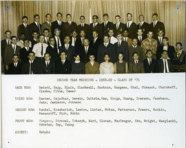 College of Medicine - Second Year Students - 1968-1969