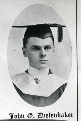 John G. Diefenbaker - Graduation Portrait