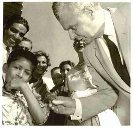 John and Olive Diefenbaker with Pakistani child
