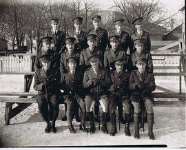 Canadian Officers' Training Corps - Officers - Group Photo