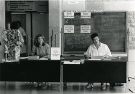 University of Saskatchewan Student Registration--Information desk