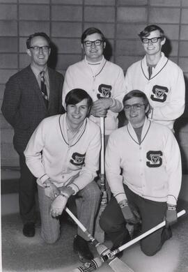 University of Saskatchewan Huskies Men's Curling Team - Group Photo