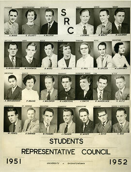 Students' Representative Council 1951-1952