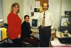 Grace Milashenko, Parkash Virdi and Dr. Bob Cram