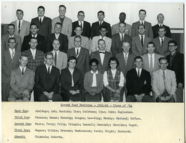 Second Year Medicine - 1961-62 - Class of '64