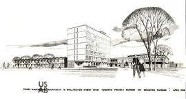 College of Arts and Science Building - Architect's Sketch