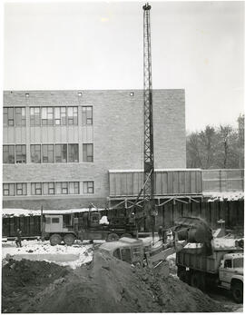Place Riel Student Centre - Construction
