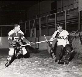 University of Saskatchewan Huskies Men's Hockey Team - Practice