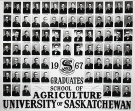 School of Agriculture - Graduates - 1967