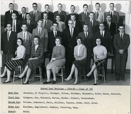 Second Year Medicine - 1959-60 - Class of '62