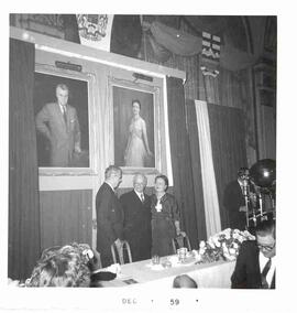 John and Olive Diefenbaker with John Bracken