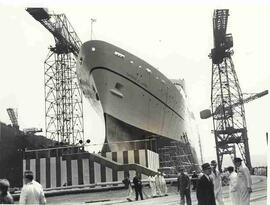 Launching of the "Empress of Canada"