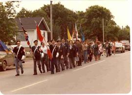 Legion parade in Prince Albert