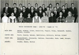 College of Medicine - Third Year Students - 1969-1970