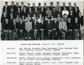 Second Year Medicine - Class of '68 - 1965-66