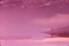 Mists over Anglin Lake, Saskatchewan