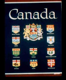 Poster of Canadian crests
