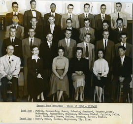 Second Year Medicine - Class of 1960 - 1957-58