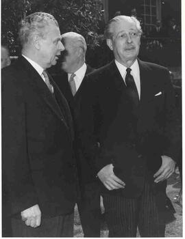 John Diefenbaker and Harold Macmillian