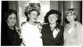 Olive Diefenbaker with Josie Quart and others