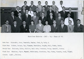 Third Year Medicine - 1963-64 - Class of '65