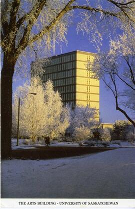 College of Arts and Science Building in Winter