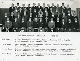 First Year Medicine - Class of '69 - 1965-66