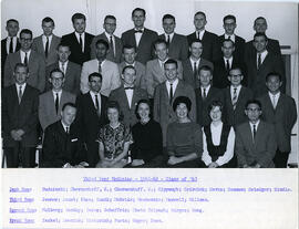 Third Year Medicine - 1961-62 - Class of '63