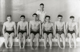 University of Saskatchewan Huskies Men's Swimming Team - Group Photo