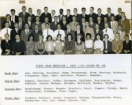 First Year Medicine - 1964-65 - Class of '68