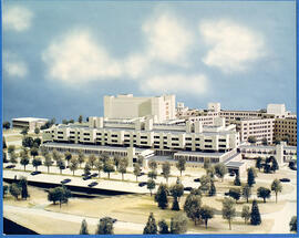 University Hospital - Addition - Architectural Model