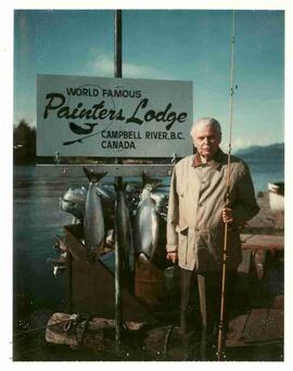 John Diefenbaker at Painter's Lodge in Campbell River, British Columbia