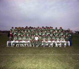 University of Saskatchewan Huskies Football Team - Group Photo