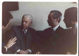 John Diefenbaker with Valentyn Moroz and others