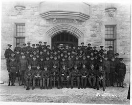 Canadian Officers' Training Corps - Officers and Cadets - Group Photo