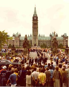 Funeral procession of John Diefenbaker