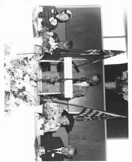 John and Olive Diefenbaker in Kitamat B.C