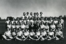 Women's Physical Education Class - Group Photo